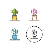 Cactus Vector Icon