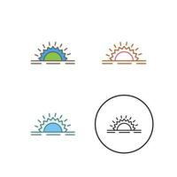 Sunshine Vector Icon