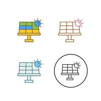 Solar Energy Vector Icon