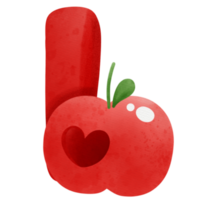 valentine alphabet L png