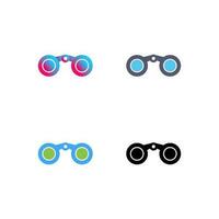 Binoculars Vector Icon