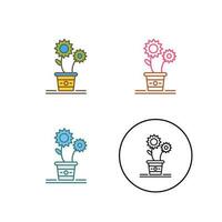 Flowers Vector Icon