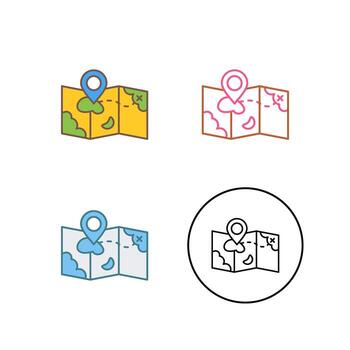 Map Vector Icon