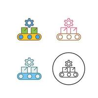 Conveyor Belt Vector Icon