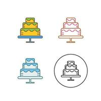 Cake Vector Icon