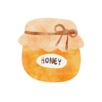 honey pot watercolor png