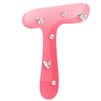 diamante San Valentino alfabeto t png