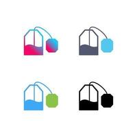 Tea Bag Vector Icon