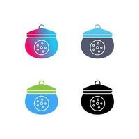 Cookie Jar Vector Icon