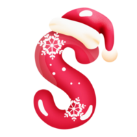 natale alfabeto S png