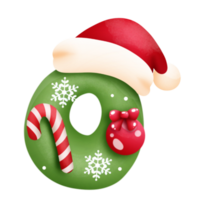 Xmas alphabet O png