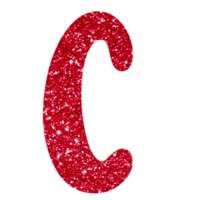 glitter alphabet C png