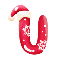 natale alfabeto u png