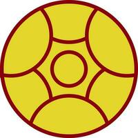 diseño de icono de vector de fútbol