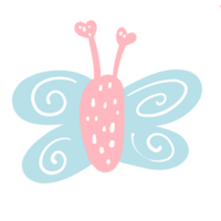 süß Schmetterling Aquarell png