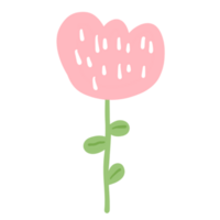 aquarelle fleur mignonne png