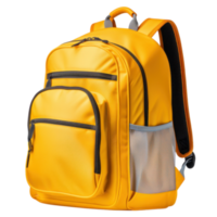 escola mochila isolado ilustração ai generativo png