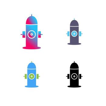 Unique Hydrant Vector Icon