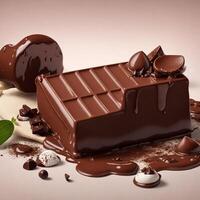 World chocolate day 3d photo