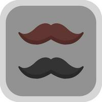 Moustache Vector Icon Design