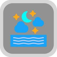 Night Vector Icon Design