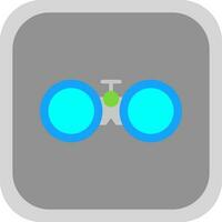 Binoculars Vector Icon Design