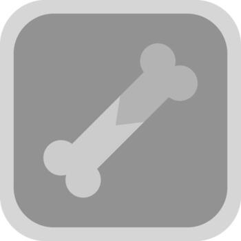 Bone Vector Icon Design
