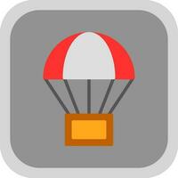 Parachute Vector Icon Design