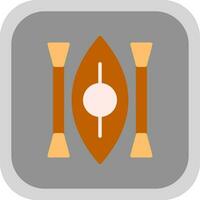 Kayak Vector Icon Design