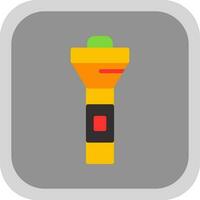 Flashlight Vector Icon Design