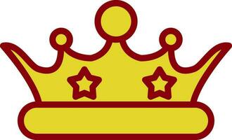 Crown Vector Icon Design