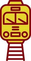 Tram Vector Icon Design