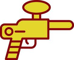 diseño de icono de vector de paintball