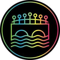 Canal Vector Icon Design