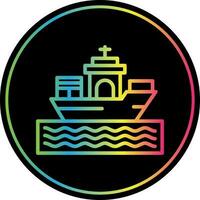 Ship Vector Icon Design