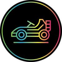 Go kart Vector Icon Design