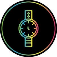 diseño de icono de vector de reloj de pulsera