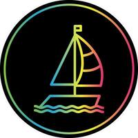 Boat Vector Icon Design