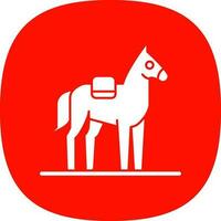 diseño de icono de vector de caballo