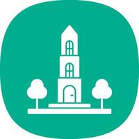 Dom tower Vector Icon Design