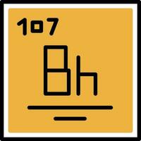 Bohrium Vector Icon Design