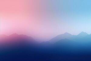 Abstract Gradient Background. Futuristic Landscape Colorful Background photo