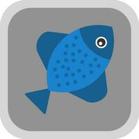 diseño de icono de vector de pescado