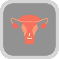 Uterus Vector Icon Design