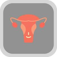 Uterus Vector Icon Design