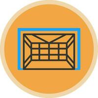 Goal box Vector Icon Design