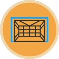 Goal box Vector Icon Design