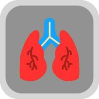 Lungs Vector Icon Design