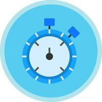 Stopwatch Vector Icon Design
