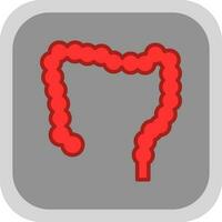 Large intestine Vector Icon Design